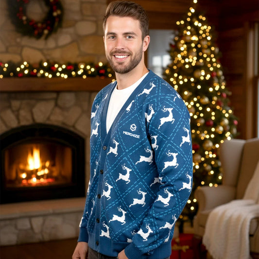 Unisex All Over Print Knitted Cardigan – Cozy, Stylish & Premium Quality