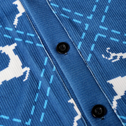 Unisex All Over Print Knitted Cardigan – Cozy, Stylish &amp; Premium Quality