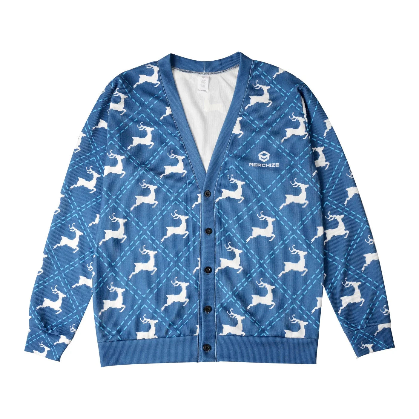 Unisex All Over Print Knitted Cardigan – Cozy, Stylish &amp; Premium Quality