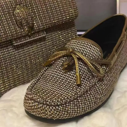 2025 Women’s Genuine Leather Flat Shoes – Casual Slip-On Loafers, Soft Moccasins for Daily Wear & Driving